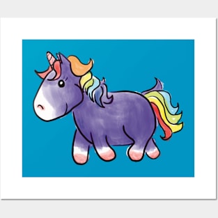 Little Unicorn Posters and Art